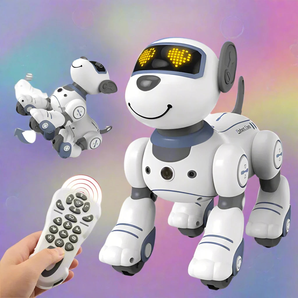 Interactive Stunt Robot Dog Toy