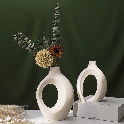 Modern Ceramic Twin Vases