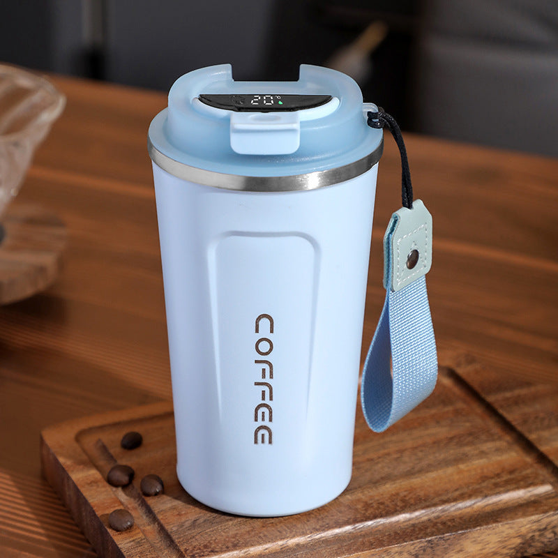 Smart Stainless Steel Insulated Coffee Mug