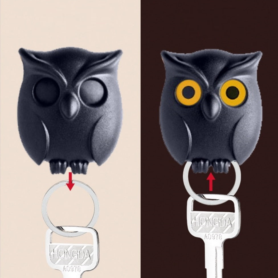 Magnetic Night Owl Key Holder