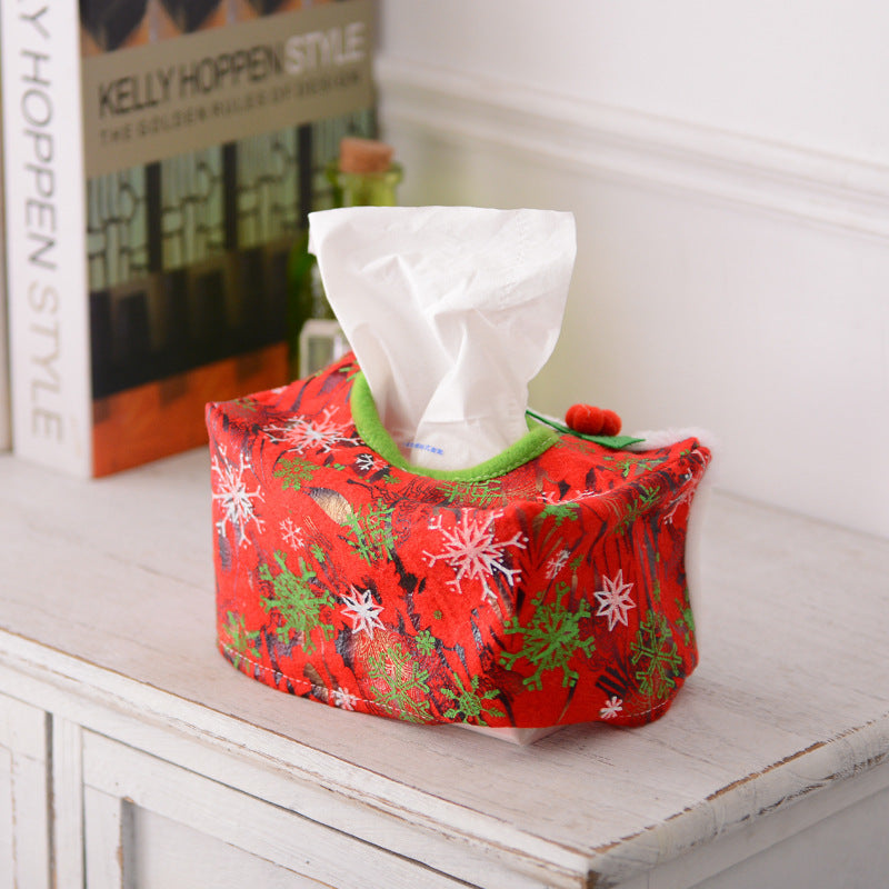 Festive Christmas Tissue Box