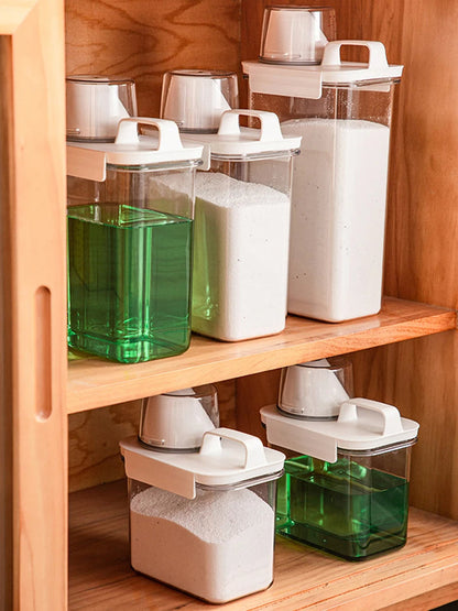 Airtight Storage Box with Measuring Cup