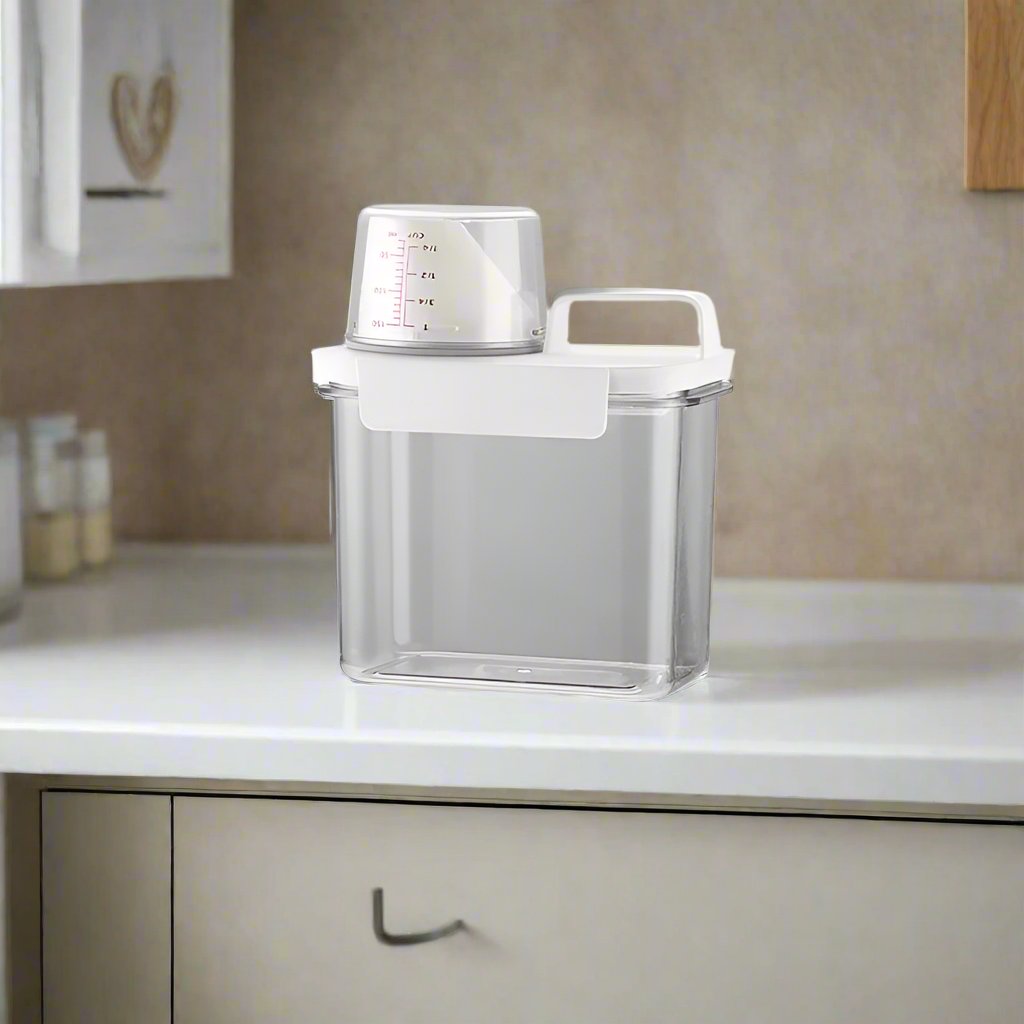 Airtight Storage Box with Measuring Cup