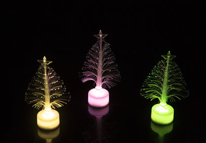 LED Fiber Optic Christmas Tree Lamp