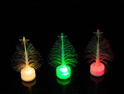 LED Fiber Optic Christmas Tree Lamp