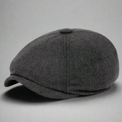 Vintage Tweed Flat Cap