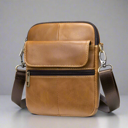 Men’s Leather Crossbody Bag