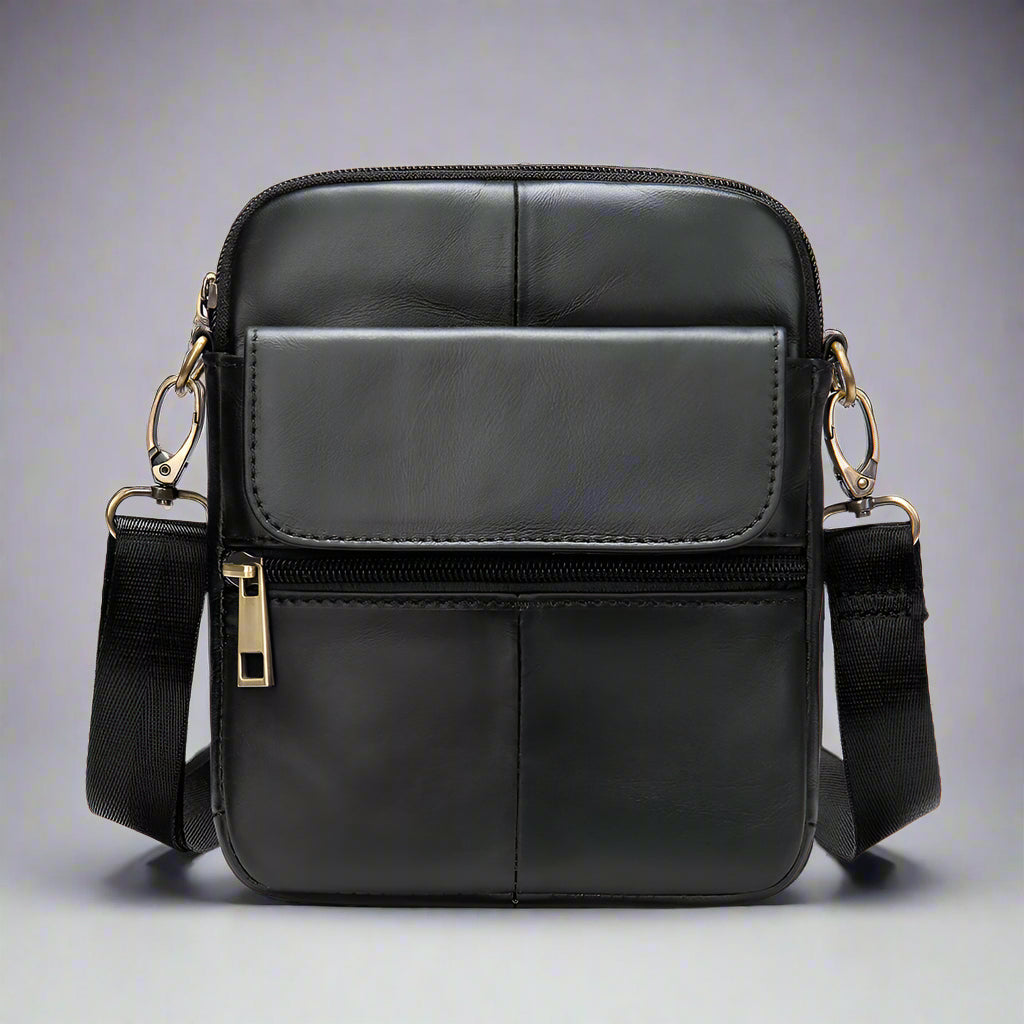 Men’s Leather Crossbody Bag