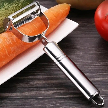 Stainless Steel Vegetable Grater & Peeler