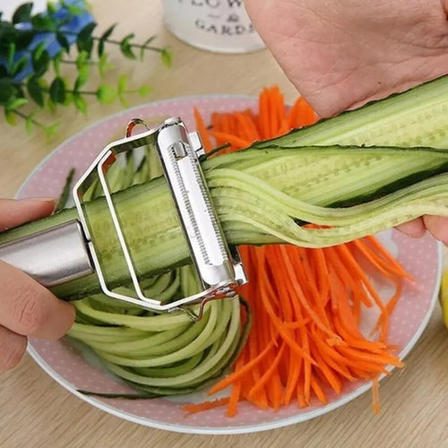 Stainless Steel Vegetable Grater & Peeler