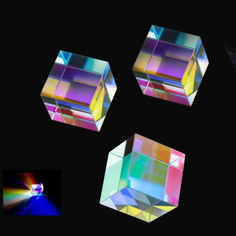 Optical Glass Prism Cube