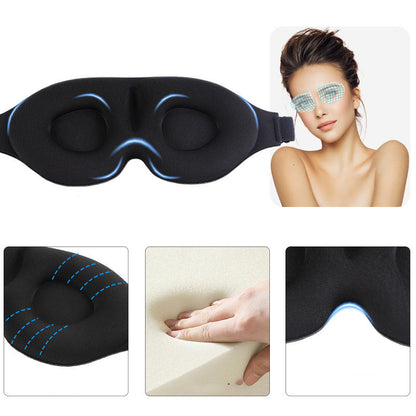 3D Contoured Sleep Mask