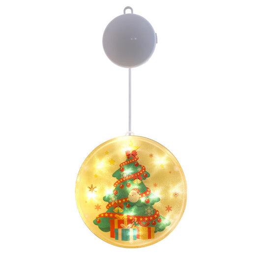 3D Christmas Tree LED Window Lights