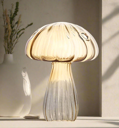 Nordic Mushroom Glass Vase