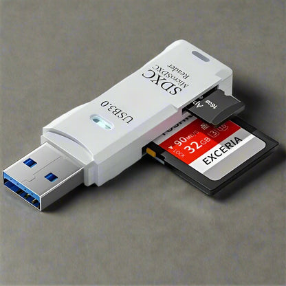 USB 3.0 High-Speed Card Reader