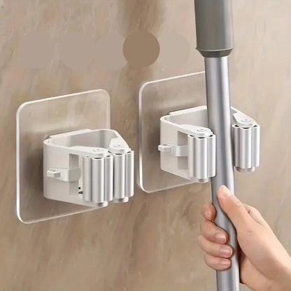 Seamless Mop Holder with Strong Adhesive