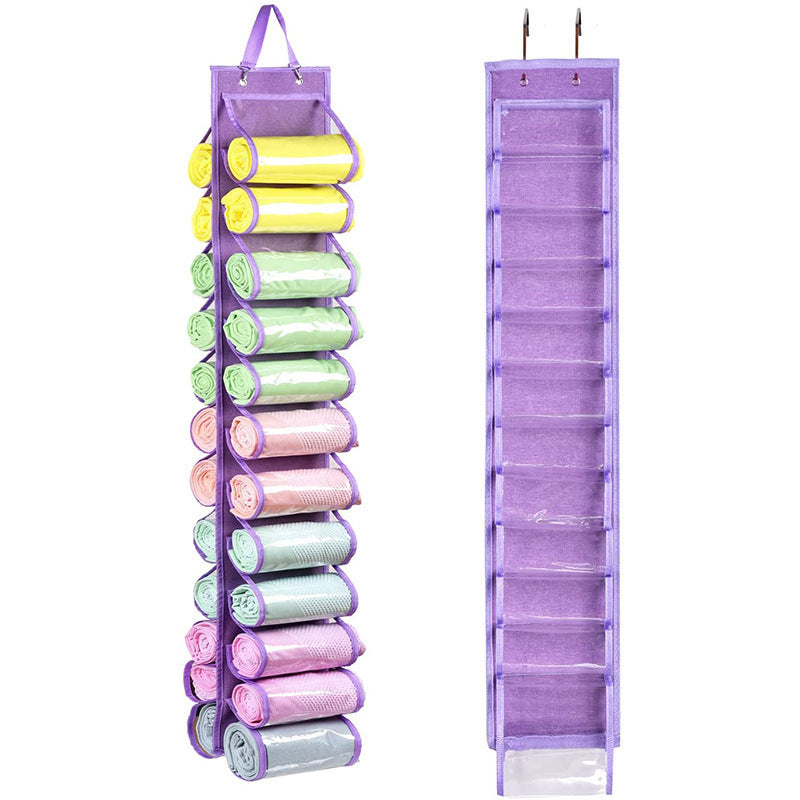 24-Grid Hanging Closet Organizer