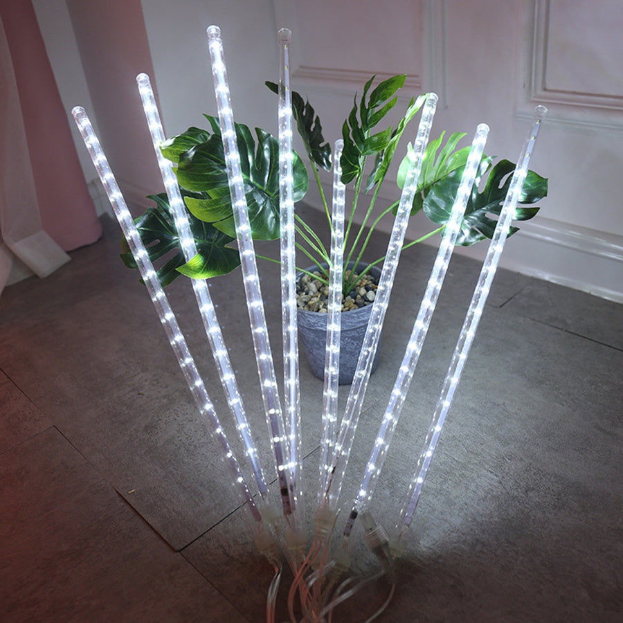 Snowfall LED Meteor Garden Lights (Set of 8)