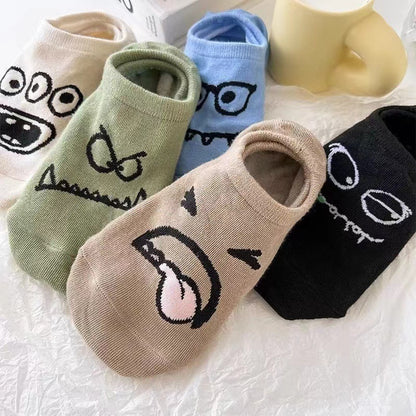 Cartoon Non-Slip Ankle Socks