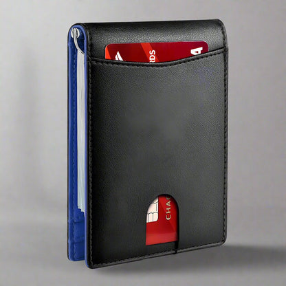 Genuine Leather RFID Blocking Wallet