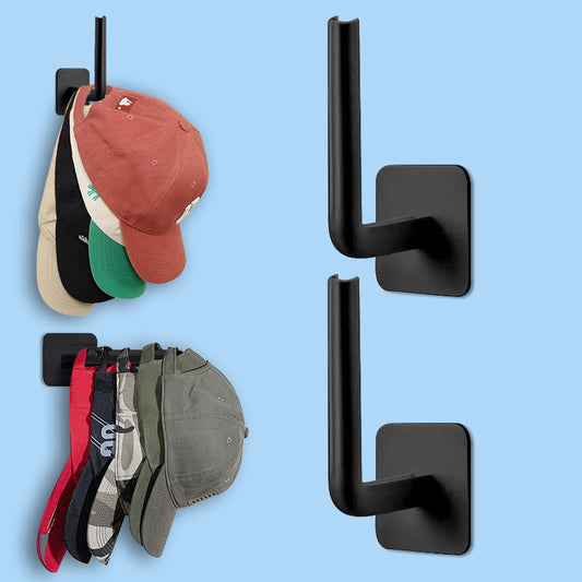 L-Shaped Adhesive Hat Rack