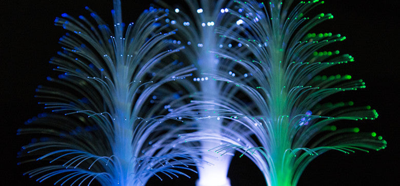 LED Fiber Optic Christmas Tree Lamp