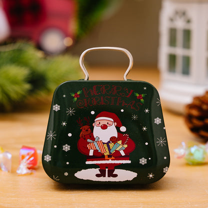 Christmas Tin Gift Box Handbag