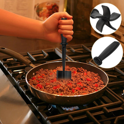 Multifunctional Heat-Resistant Meat Chopper & Masher