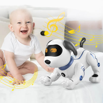 Interactive Stunt Robot Dog Toy