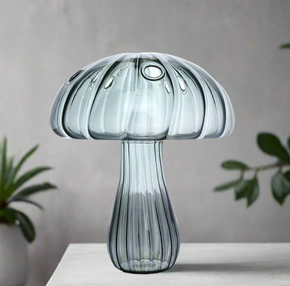 Nordic Mushroom Glass Vase