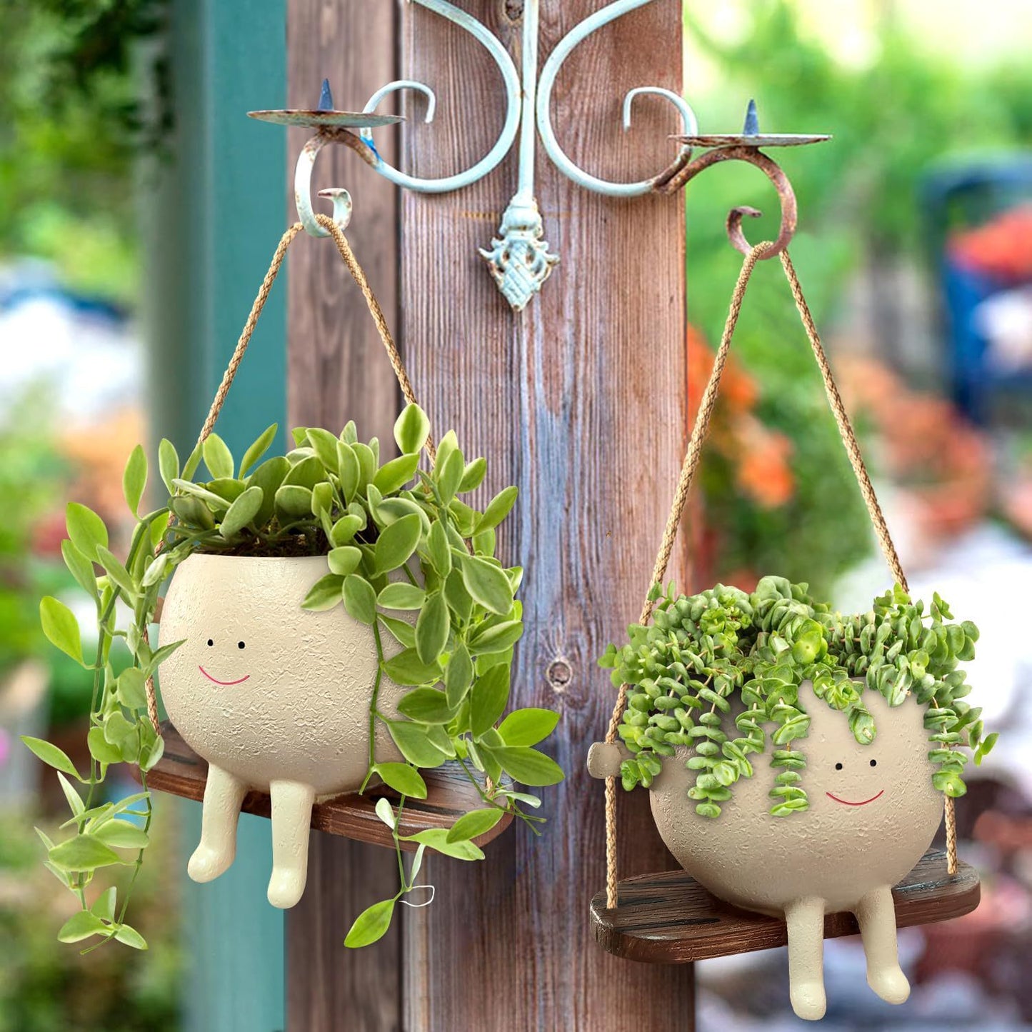 Swing Face Hanging Planter