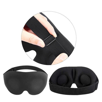 3D Contoured Sleep Mask