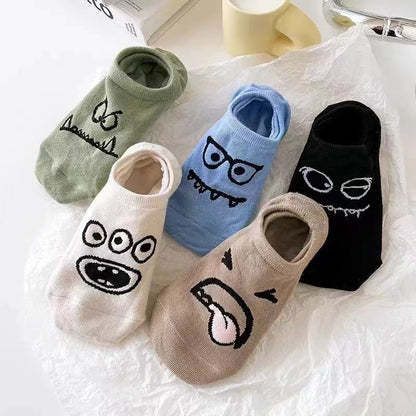 Cartoon Non-Slip Ankle Socks