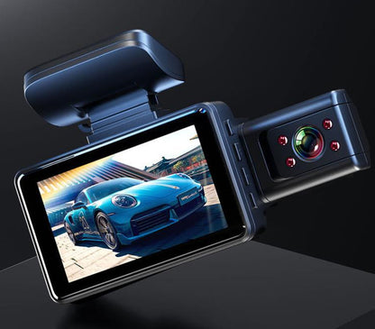 Full HD Dual Lens Dash Cam with Night Vision