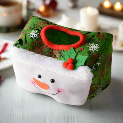 Festive Christmas Tissue Box