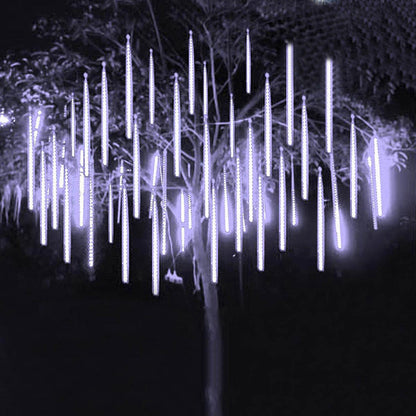 Snowfall LED Meteor Garden Lights (Set of 8)