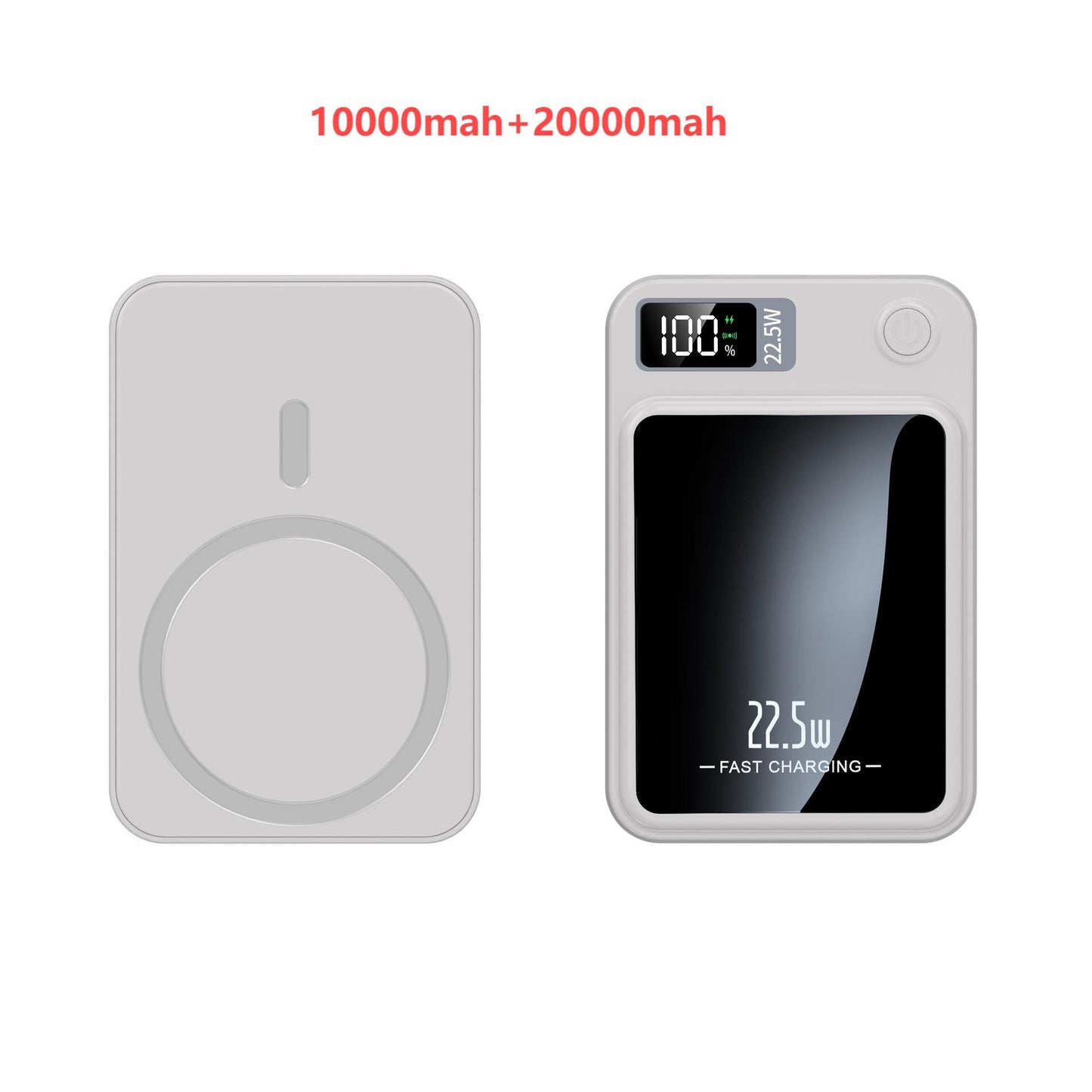 10000mAh Magnetic Wireless Charging Power Bank