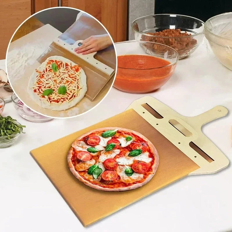 Non-Stick Wooden Pizza Peel