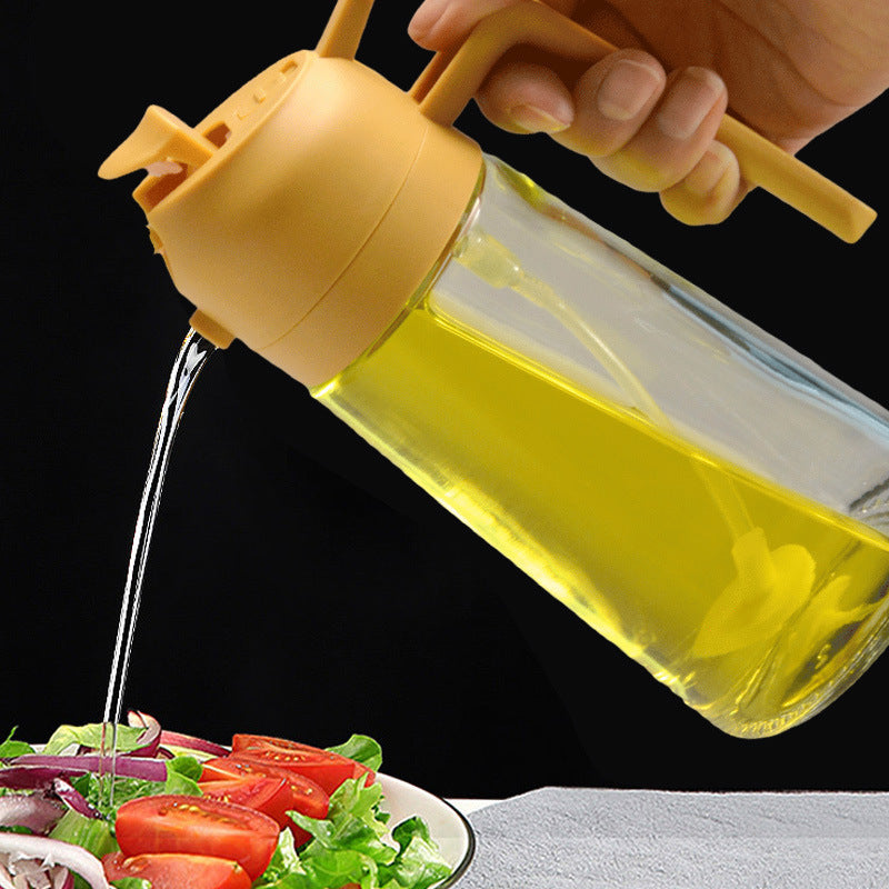 2-in-1 Kitchen Oil Dispenser and Spray Bottle