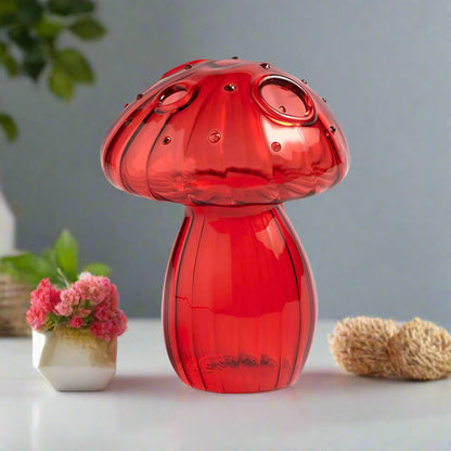 Nordic Mushroom Glass Vase