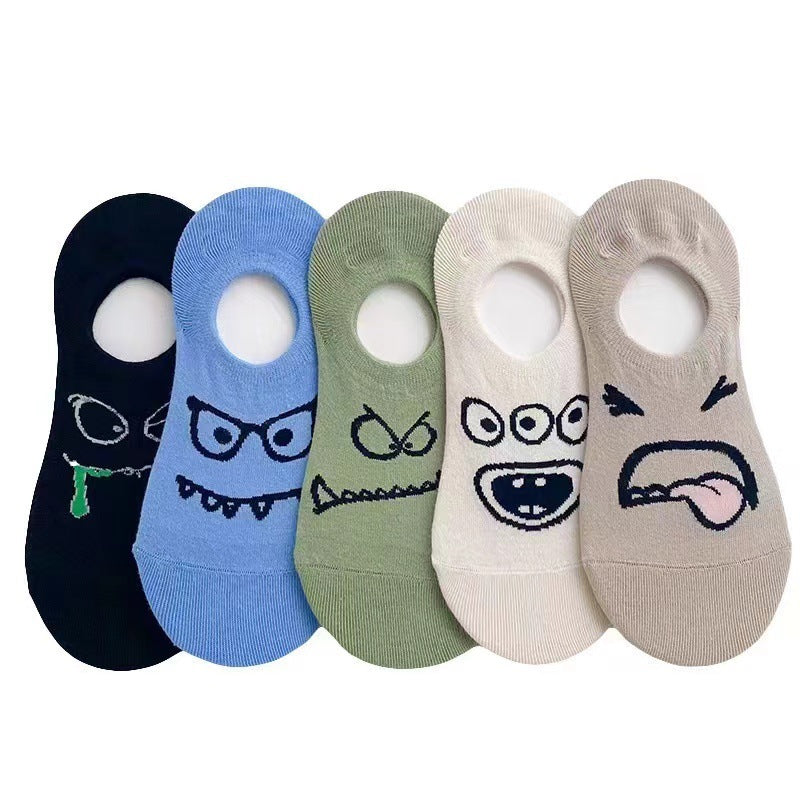 Cartoon Non-Slip Ankle Socks