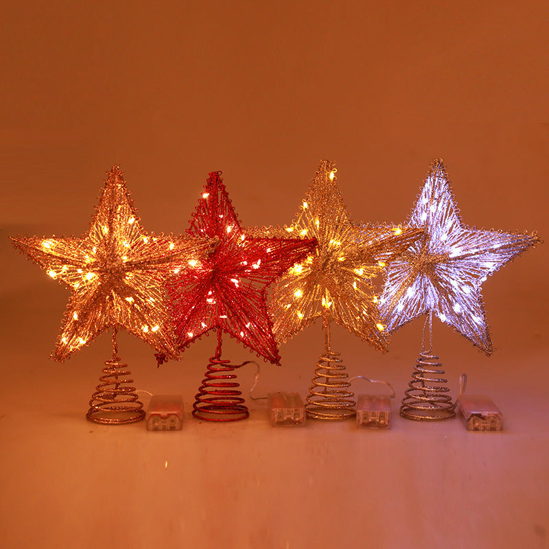 LED Star Christmas Tree Topper