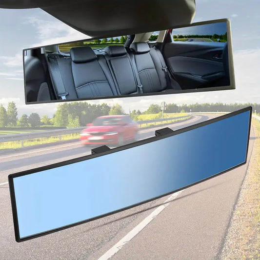 Wide-Angle Panoramic Rearview Mirror