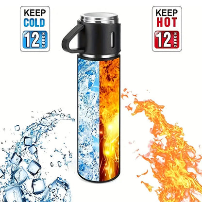 Stainless Steel Vacuum Flask Set