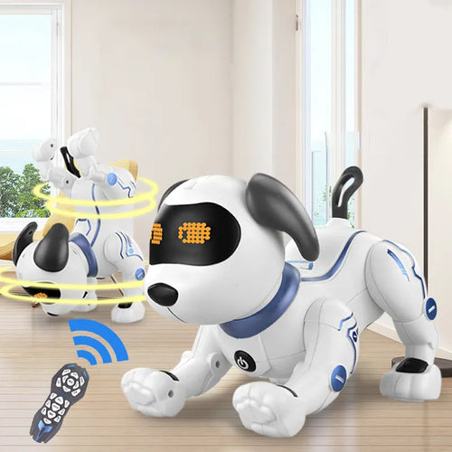 Interactive Stunt Robot Dog Toy