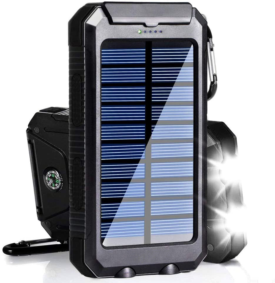 10000mAh Solar Power Bank