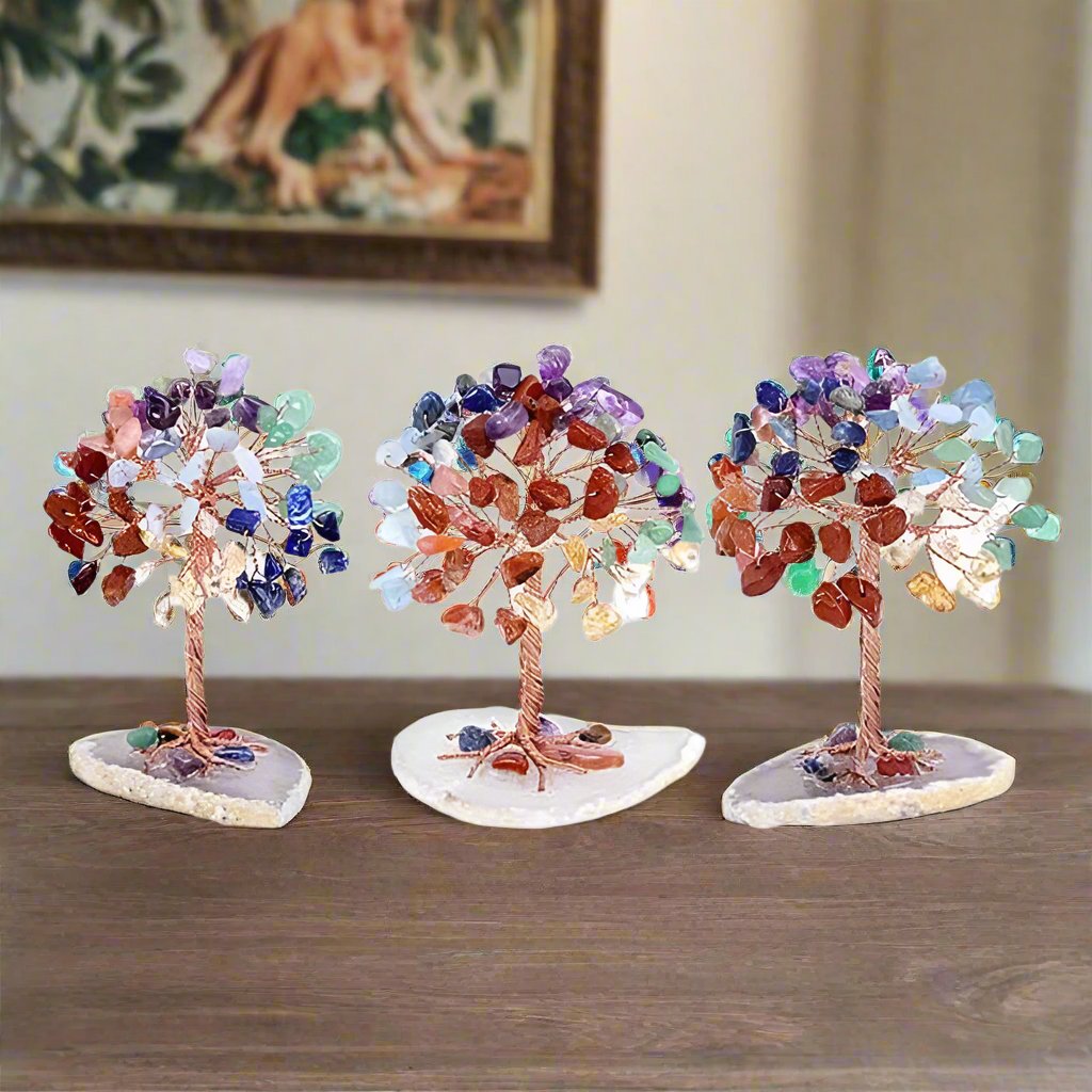 Seven-Color Agate Money Tree