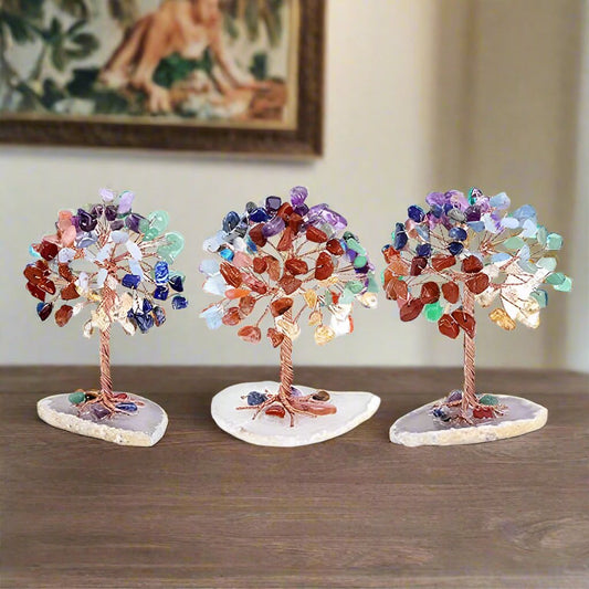 Seven-Color Agate Money Tree