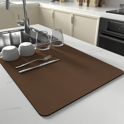 Heat-Resistant Non-Slip Kitchen Drainer Mat