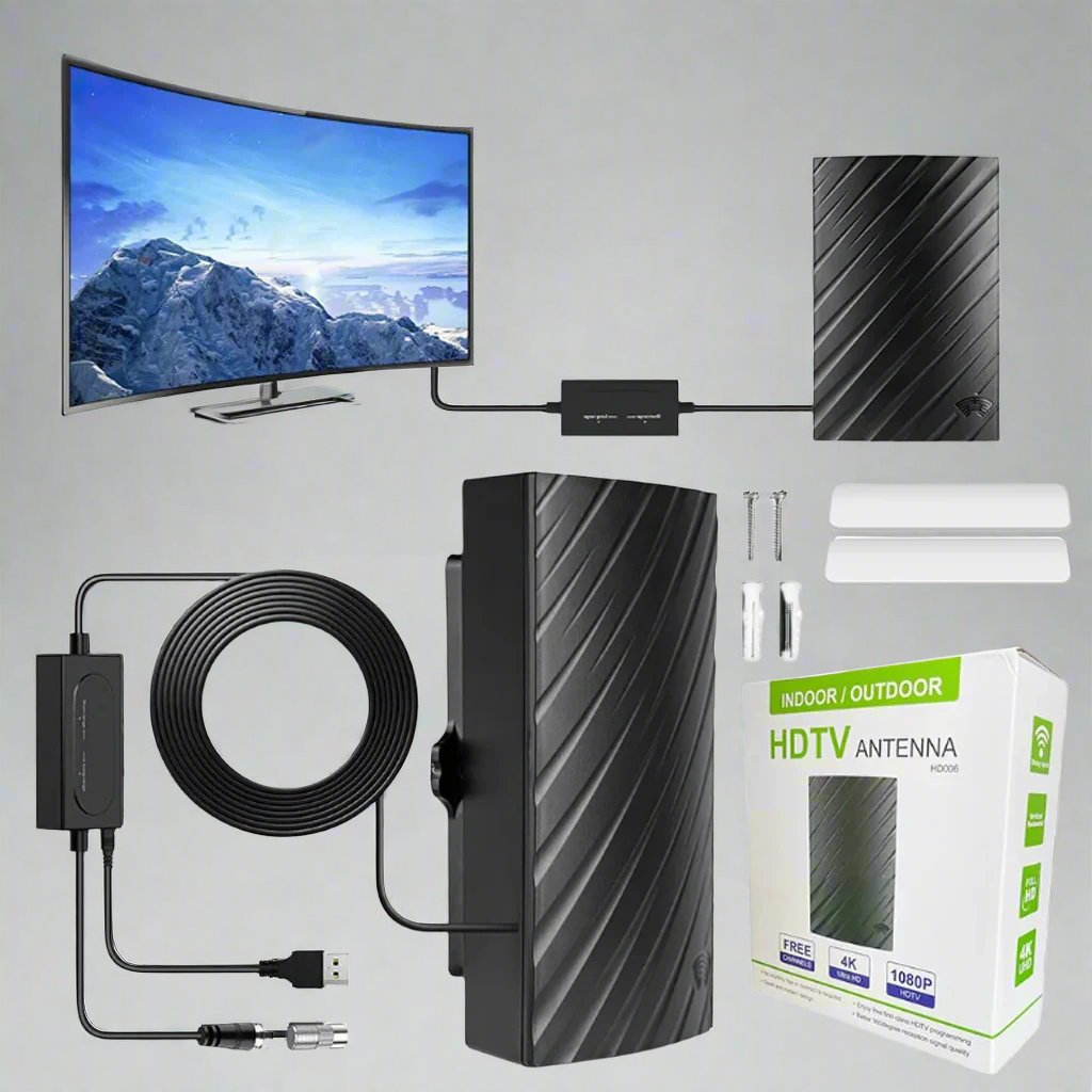 Long-Range Indoor HDTV 4K Digital Antenna